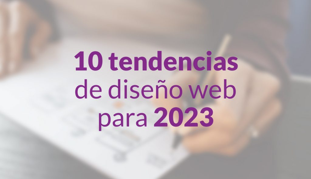 tendencias de diseño web en 2023