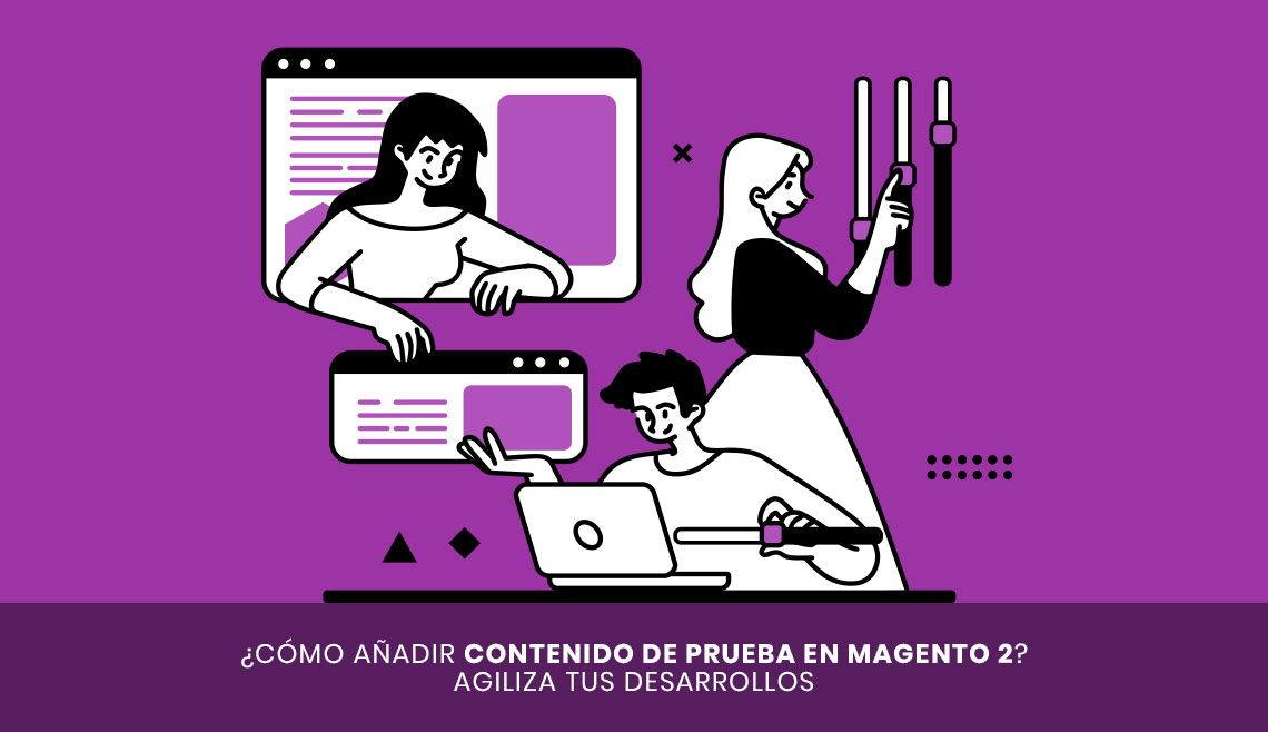 magento contenido prueba