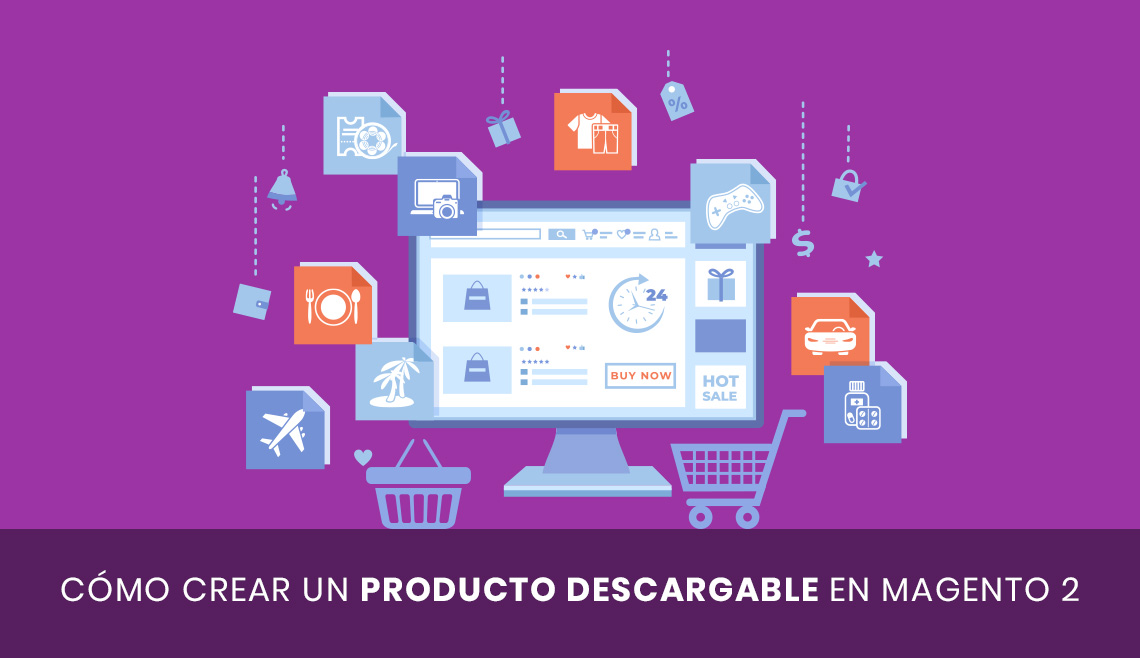 magento descargables