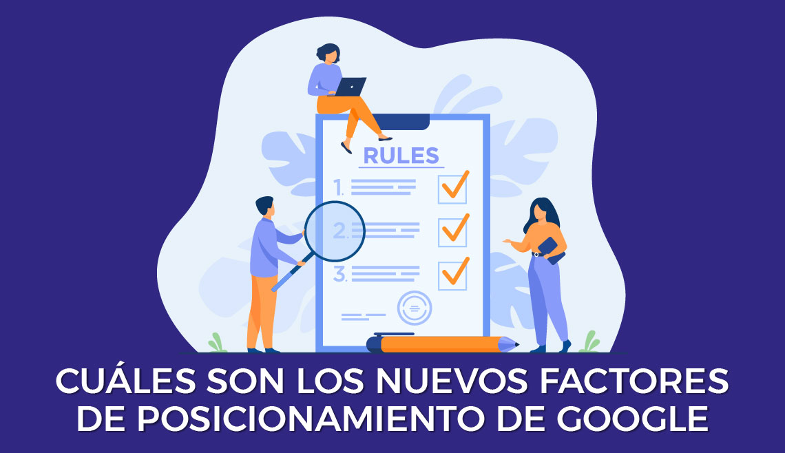 BP factores posicionamiento Google