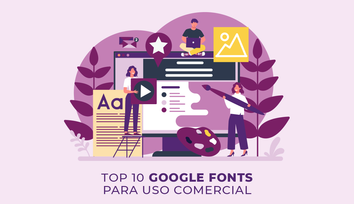 Top 10 Google Fonts