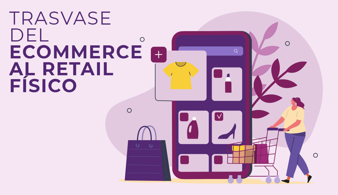 Trasvase del ecommerce al retail físico