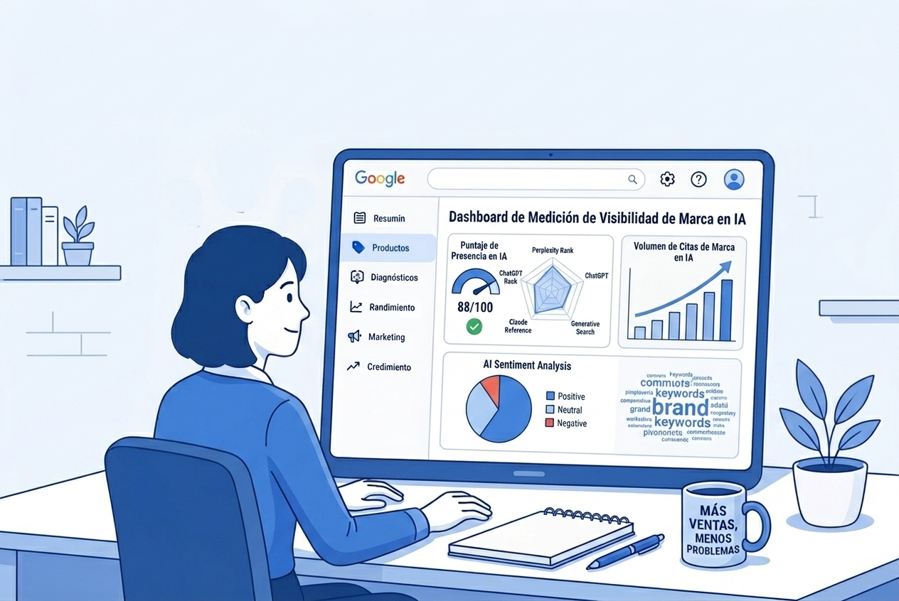 Cómo medir la visibilidad de tu marca en Google, ChatGPT y otros asistentes