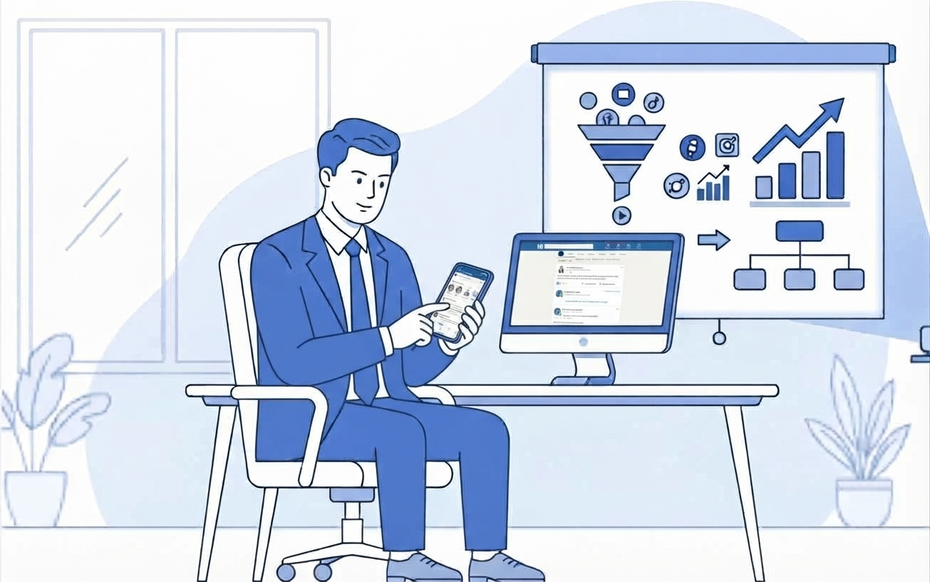 Cómo usar LinkedIn para captar clientes B2B sin gastar en publicidad